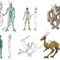 Croquis de recherche pour un jeux vidéo 3/3